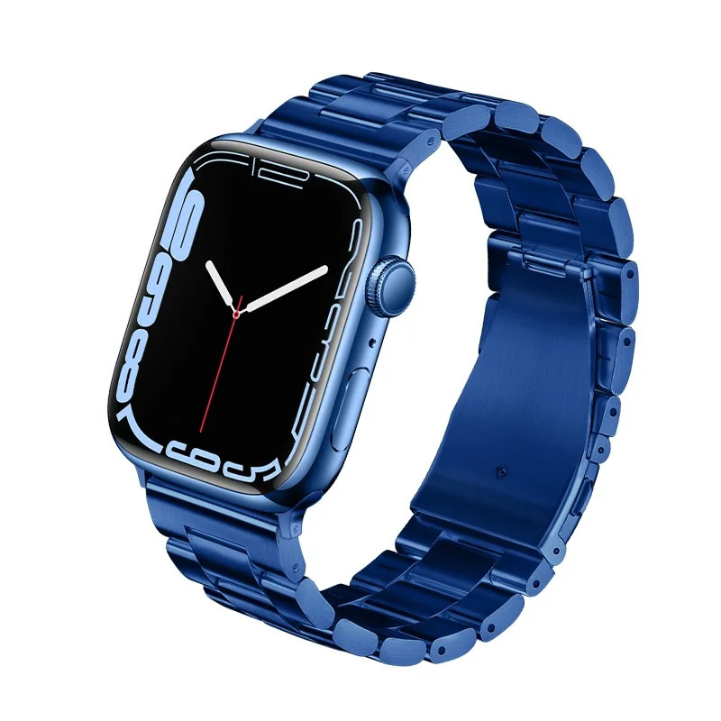 Watchband Hoco WA10 Grand series 38/40/41mm για Apple Watch 1/2/3/4/5/6/7/8/SE Stainless Steel Μπλε Watchband Hoco WA10 Grand series 38/40/41mm για Apple Watch 1/2/3/4/5/6/7/8/SE Stainless Steel Μπλε