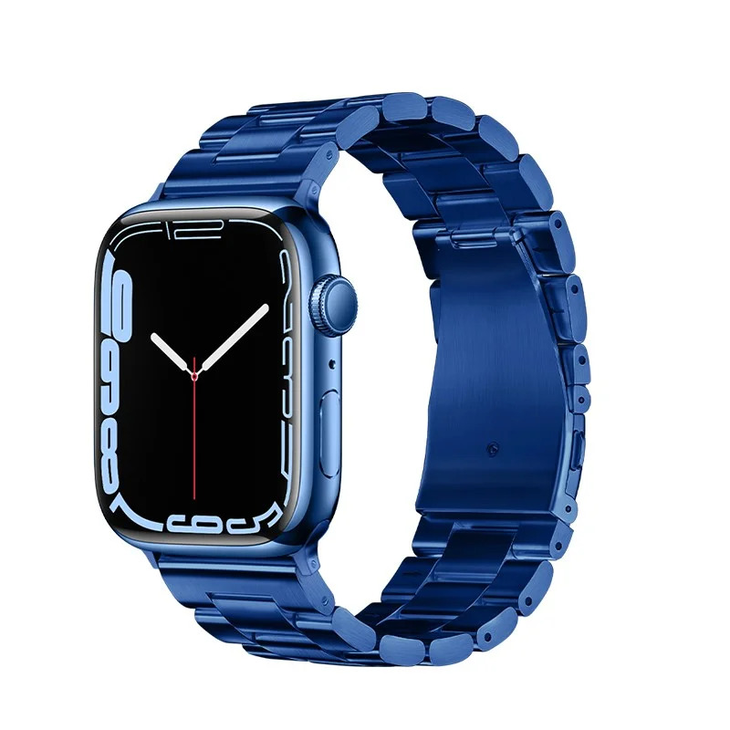 Watchband Hoco WA10 Grand series 38/40/41mm για Apple Watch 1/2/3/4/5/6/7/8/SE Stainless Steel Μπλε Watchband Hoco WA10 Grand series 38/40/41mm για Apple Watch 1/2/3/4/5/6/7/8/SE Stainless Steel Μπλε