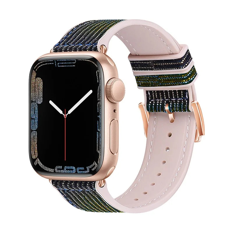 Watchband Hoco WA11 Diamond series 42/44/45/49mm για Apple Watch 1/2/3/4/5/6/7/8/SE/Ultra Μαύρο Χρυσό Μπλε Silicone Band Watchband Hoco WA11 Diamond series 42/44/45/49mm για Apple Watch 1/2/3/4/5/6/7/8/SE/Ultra Μαύρο Χρυσό Μπλε Silicone Band