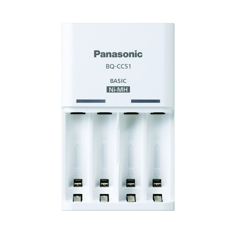 Φορτιστής Μπαταριών Panasonic Eneloop BQ-CC51 για AA/AAA 4 Θέσεων Φορτιστής Μπαταριών Panasonic Eneloop BQ-CC51 για AA/AAA 4 Θέσεων
