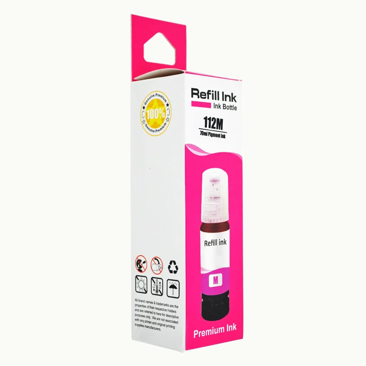 Μελάνι EPSON Συμβατό E112 C13T06C34A 70ml Σελίδες: 6000 Magenta C13T06C14A για L11160, L15150, L15160, L15180, L6460, L6490, L6550, L6570, L6580, M15140, M15180 Μελάνι EPSON Συμβατό E112 C13T06C34A 70ml Σελίδες: 6000 Magenta C13T06C14A για L11160, L15150, L15160, L15180, L6460, L6490, L6550, L6570, L6580, M15140, M15180