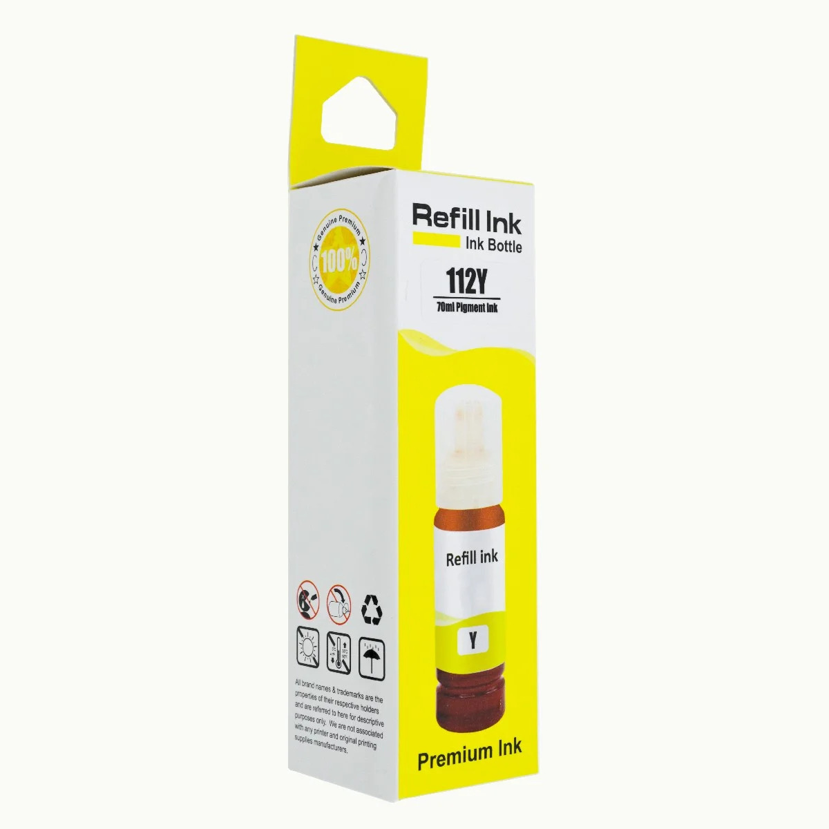Μελάνι EPSON Συμβατό E112 C13T06C44A 70ml Σελίδες: 6000 Yellow C13T06C14A για L11160, L15150, L15160, L15180, L6460, L6490, L6550, L6570, L6580, M15140, M15180 Μελάνι EPSON Συμβατό E112 C13T06C44A 70ml Σελίδες: 6000 Yellow C13T06C14A για L11160, L15150, L15160, L15180, L6460, L6490, L6550, L6570, L6580, M15140, M15180