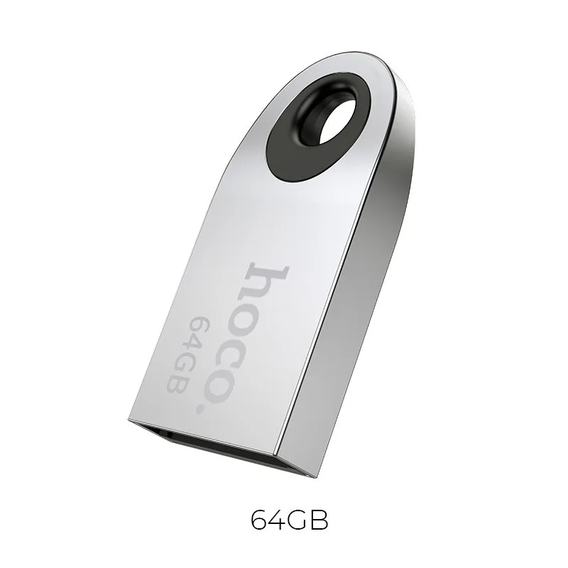 Flash Drive Mini Car Music Hoco UD9 Insightful 64GB USB 2.0 Mini Size Ασημί Flash Drive Mini Car Music Hoco UD9 Insightful 64GB USB 2.0 Mini Size Ασημί