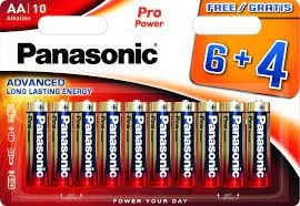 Μπαταρία Αλκαλική Panasonic Alcaline Pro Power LR6PPG/10BW6+4F size AA 1.5 V Τεμ. 6+4 Μπαταρία Αλκαλική Panasonic Alcaline Pro Power LR6PPG/10BW6+4F size AA 1.5 V Τεμ. 6+4