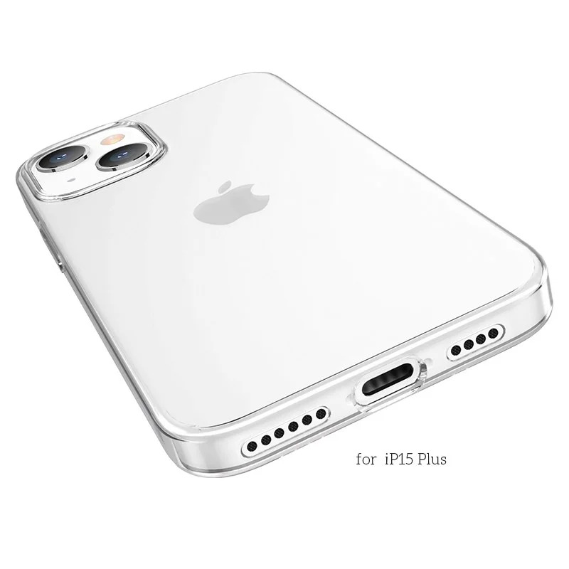 Θήκη Hoco TPU Light Series για Apple iPhone 15 Plus Διάφανη Θήκη Hoco TPU Light Series για Apple iPhone 15 Plus Διάφανη