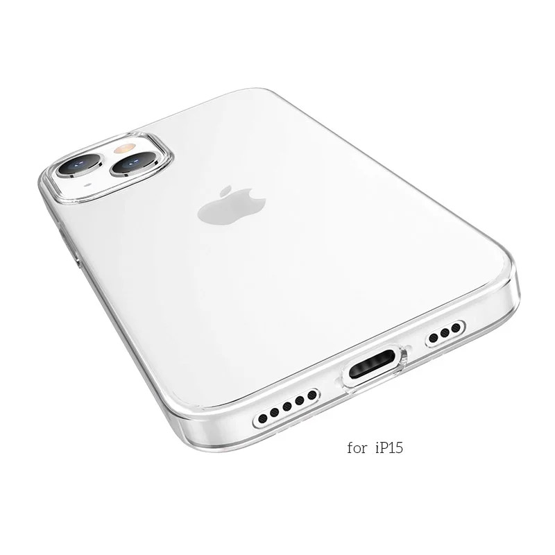 Θήκη Hoco TPU Light Series για Apple iPhone 15 Plus Διάφανη Θήκη Hoco TPU Light Series για Apple iPhone 15 Plus Διάφανη