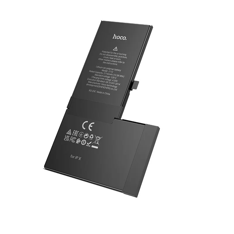 Μπαταρία Hoco Zero Cycle Συμβατή με Apple iPhone X 2716mAh Χωρίς Installation Warning Μπαταρία Hoco Zero Cycle Συμβατή με Apple iPhone X 2716mAh Χωρίς Installation Warning