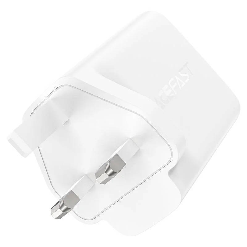 Φορτιστής Ταξιδίου Acefast A44 Fast Charging 2xUSB-C PD65W USB-A GaN Λευκός με UK Plug Φορτιστής Ταξιδίου Acefast A44 Fast Charging 2xUSB-C PD65W USB-A GaN Λευκός με UK Plug
