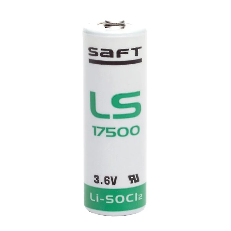 Μπαταρία Saft LS17500 Li-SOCl2 2500mAh 3.6V AA Μπαταρία Saft LS17500 Li-SOCl2 2500mAh 3.6V AA