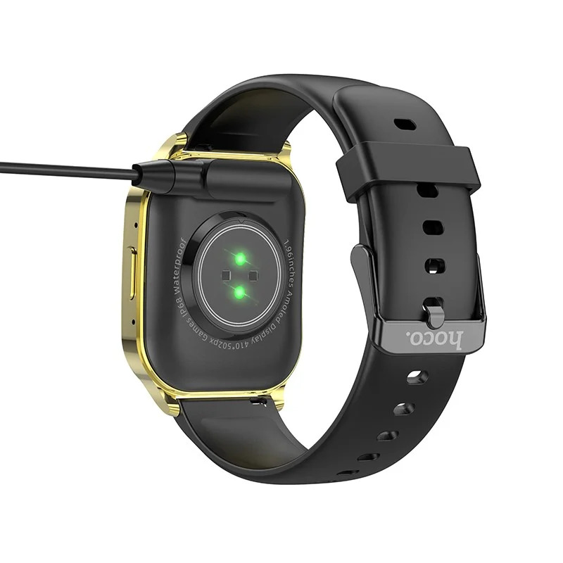 Φορτιστής Hoco για Y19 Smart Sports Watch Μαύρος Απόσταση Μαγνητών: 0,6mm Απόσταση Επαφών: 0,4mm Φορτιστής Hoco για Y19 Smart Sports Watch Μαύρος Απόσταση Μαγνητών: 0,6mm Απόσταση Επαφών: 0,4mm