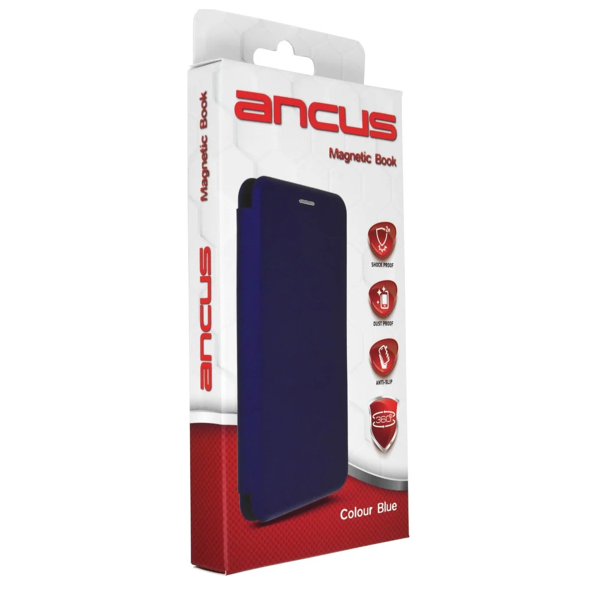 Θήκη Book Ancus Magnetic Curve για Xiaomi Redmi 12 5G TPU Μπλέ Θήκη Book Ancus Magnetic Curve για Xiaomi Redmi 12 5G TPU Μπλέ