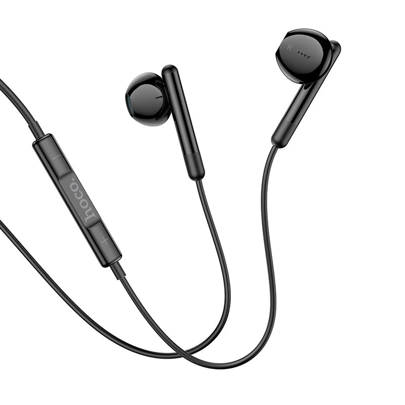Hands Free Hoco M93 Earphones Stereo USB-C Συμβατά με Όλες τις Συσκευές USB-C Μαύρο 1.2m Hands Free Hoco M93 Earphones Stereo USB-C Συμβατά με Όλες τις Συσκευές USB-C Μαύρο 1.2m