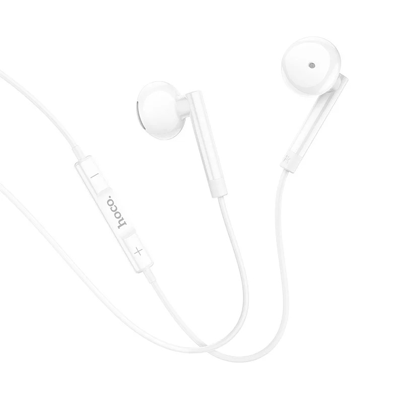 Hands Free Hoco M95 Earphones Stereo USB-C Συμβατά με Όλες τις Συσκευές USB-C Άσπρο 1.2m Hands Free Hoco M95 Earphones Stereo USB-C Συμβατά με Όλες τις Συσκευές USB-C Άσπρο 1.2m