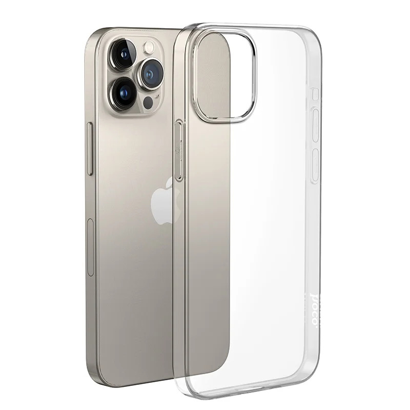 Θήκη Hoco TPU Light Series για Apple iPhone 15 Pro Max Διάφανη Θήκη Hoco TPU Light Series για Apple iPhone 15 Pro Max Διάφανη