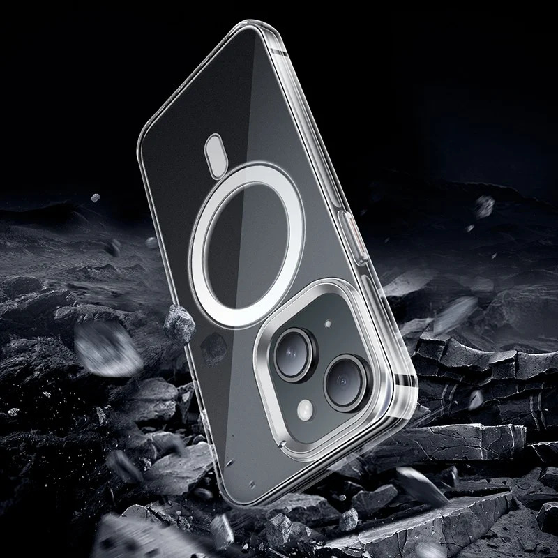 Θήκη Hoco Premium Series Transparent Magnetic Mag-charge για Apple iPhone 15 Plus Διάφανη Θήκη Hoco Premium Series Transparent Magnetic Mag-charge για Apple iPhone 15 Plus Διάφανη