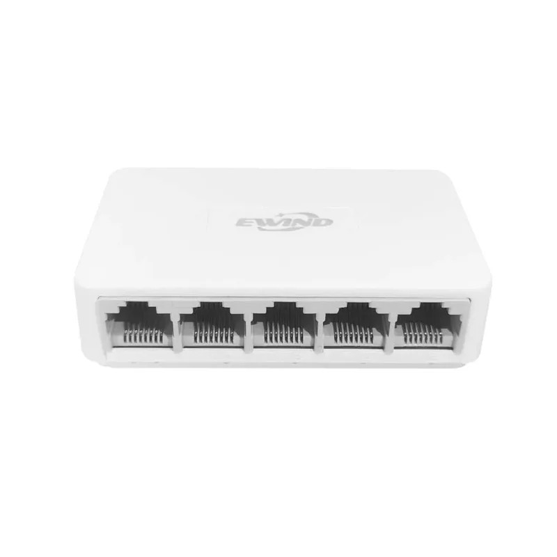 Ethernet Switch Ewind EW-S1505 Plastic Case 5x10/100Mbps Auto-Sensing RJ45 Ethernet Switch Ewind EW-S1505 Plastic Case 5x10/100Mbps Auto-Sensing RJ45