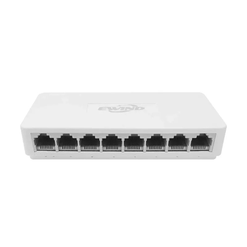 Ethernet Switch Ewind EW-S1508 Plastic Case 8x10/100Mbps Auto-Sensing RJ45 Ethernet Switch Ewind EW-S1508 Plastic Case 8x10/100Mbps Auto-Sensing RJ45