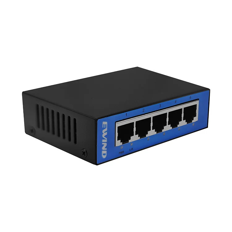 Ethernet Switch Ewind EW-S1505CF Metal Case 5x10/100Mbps Auto-Sensing RJ45 Ethernet Switch Ewind EW-S1505CF Metal Case 5x10/100Mbps Auto-Sensing RJ45