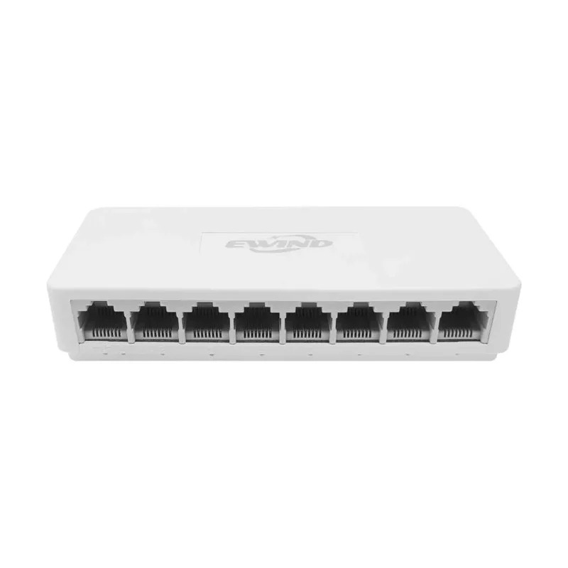 Ethernet Switch Ewind EW-S1608 Plastic Case 8x10/100/1000Mbps Auto-Sensing RJ45 Ethernet Switch Ewind EW-S1608 Plastic Case 8x10/100/1000Mbps Auto-Sensing RJ45