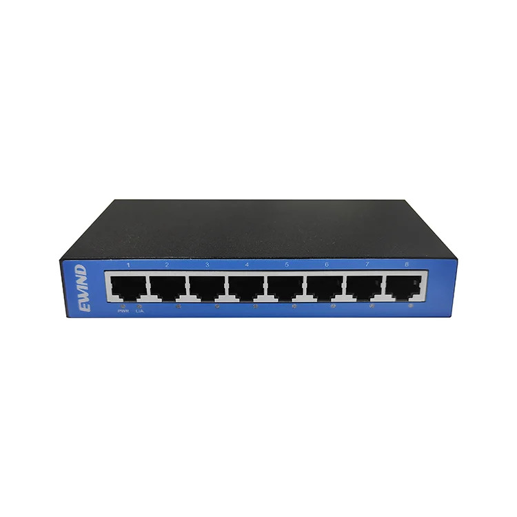 Ethernet Switch Ewind EW-S1608CG Metalic Case 8x10/100/1000Mbps Auto-Sensing RJ45 Ethernet Switch Ewind EW-S1608CG Metalic Case 8x10/100/1000Mbps Auto-Sensing RJ45