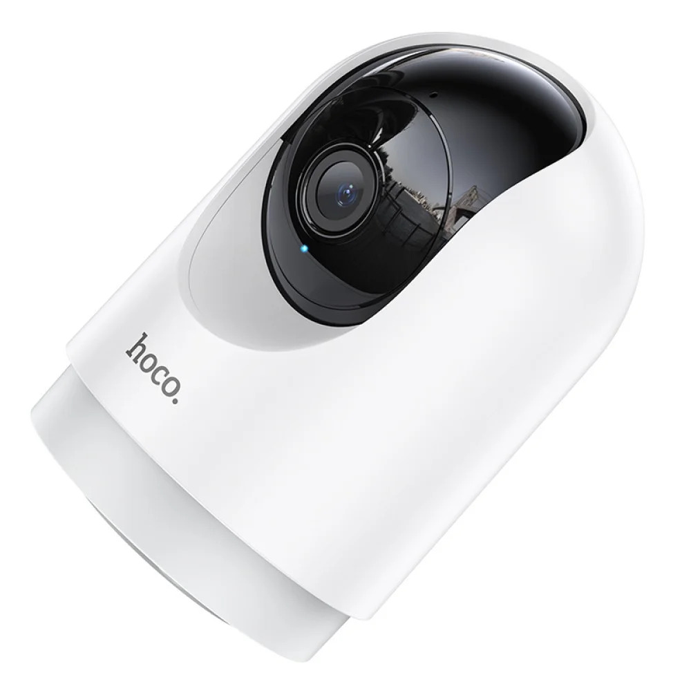 Wi-Fi Κάμερα Ασφαλείας Hoco D1 Indoor PTZ HD Camera με Οριζόντια Γωνία Θέασης 355° Κάθετη Γωνία Θέασης και Υποδοχή Micro SD Wi-Fi Κάμερα Ασφαλείας Hoco D1 Indoor PTZ HD Camera με Οριζόντια Γωνία Θέασης 355° Κάθετη Γωνία Θέασης και Υποδοχή Micro SD