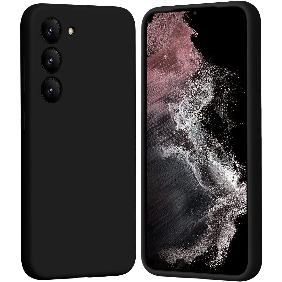 Θήκη Ancus Silicon Liquid για Samsung SM-S711 Galaxy S23 FE Μαύρο Θήκη Ancus Silicon Liquid για Samsung SM-S711 Galaxy S23 FE Μαύρο