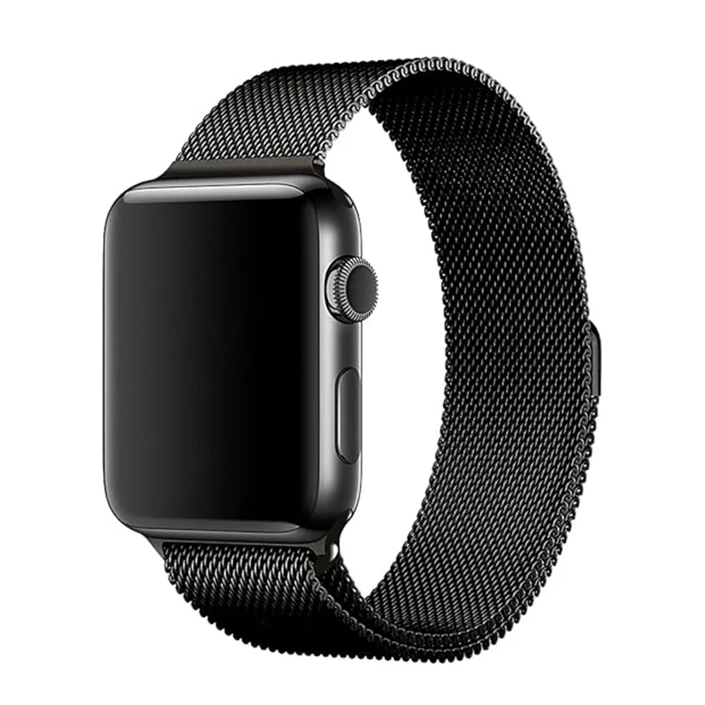 Watchband Noozy 38mm/40mm/41mm για Apple Watch 1/2/3/4/5/6/7/8/9/se/ultra 1/ultra 2 Μαύρο Metal Band Watchband Noozy 38mm/40mm/41mm για Apple Watch 1/2/3/4/5/6/7/8/9/se/ultra 1/ultra 2 Μαύρο Metal Band
