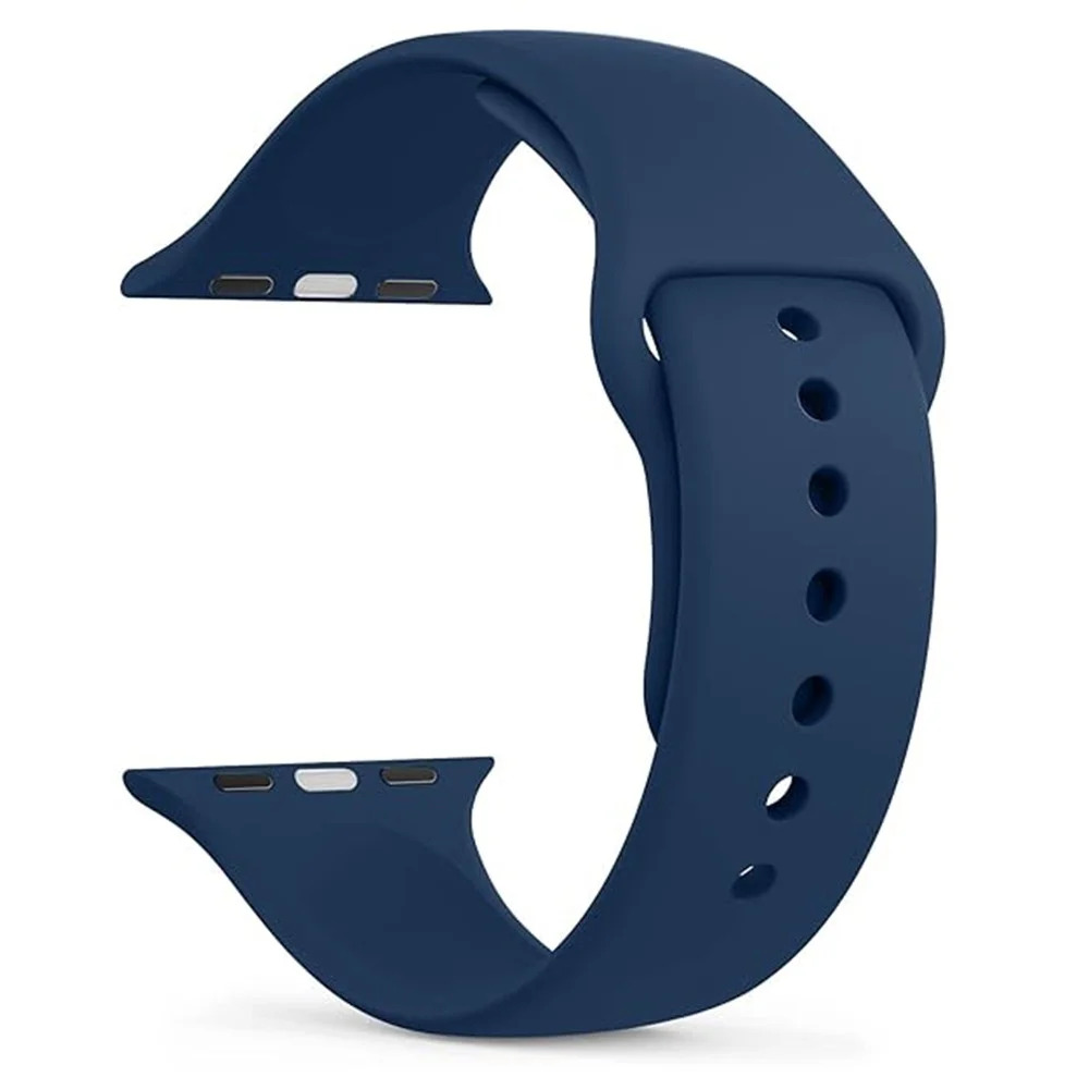 Watchband Noozy 42/44/45/49mm για Apple Watch 1/2/3/4/5/6/7/8/9/se/ultra 1/ultra 2 Σκούρο Μπλε Silicon Band Watchband Noozy 42/44/45/49mm για Apple Watch 1/2/3/4/5/6/7/8/9/se/ultra 1/ultra 2 Σκούρο Μπλε Silicon Band