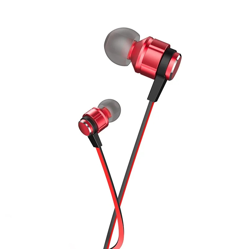 Hands Free Hoco M85 Platinum Sound Earphones Stereo 3.5mm Deep Bass Κόκκινο 1.2m Hands Free Hoco M85 Platinum Sound Earphones Stereo 3.5mm Deep Bass Κόκκινο 1.2m