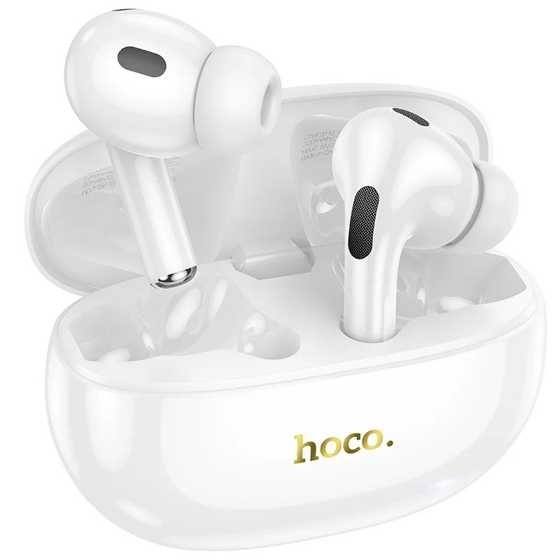 Wireless Hands Free Hoco EW60 Plus Norman TWS V5.3 300mAh με 4 Ώρες Λειτουργίας και Active Noise Cancellation Εναλλαγή Master/Slave Λευκό Wireless Hands Free Hoco EW60 Plus Norman TWS V5.3 300mAh με 4 Ώρες Λειτουργίας και Active Noise Cancellation Εναλλαγή Master/Slave Λευκό