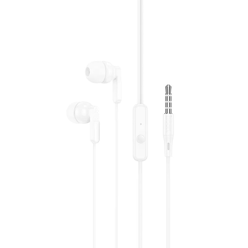 Hands Free Hoco M121 Bright Universal Earphones Hi-Fi Stereo 3.5mm Λευκό 1.2m Hands Free Hoco M121 Bright Universal Earphones Hi-Fi Stereo 3.5mm Λευκό 1.2m