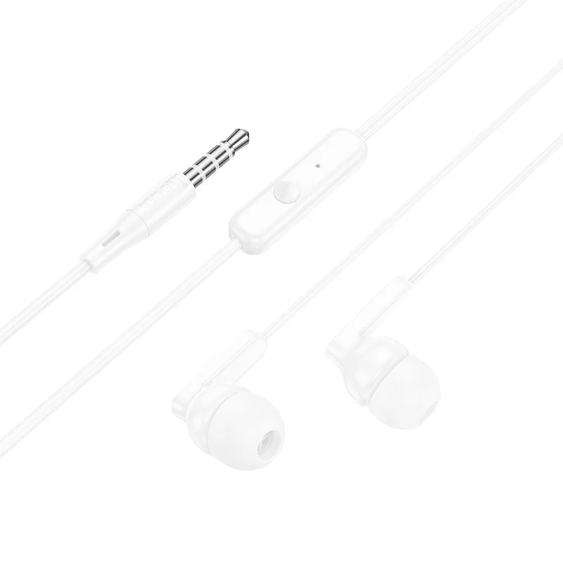 Hands Free Hoco M121 Bright Universal Earphones Hi-Fi Stereo 3.5mm Λευκό 1.2m Hands Free Hoco M121 Bright Universal Earphones Hi-Fi Stereo 3.5mm Λευκό 1.2m