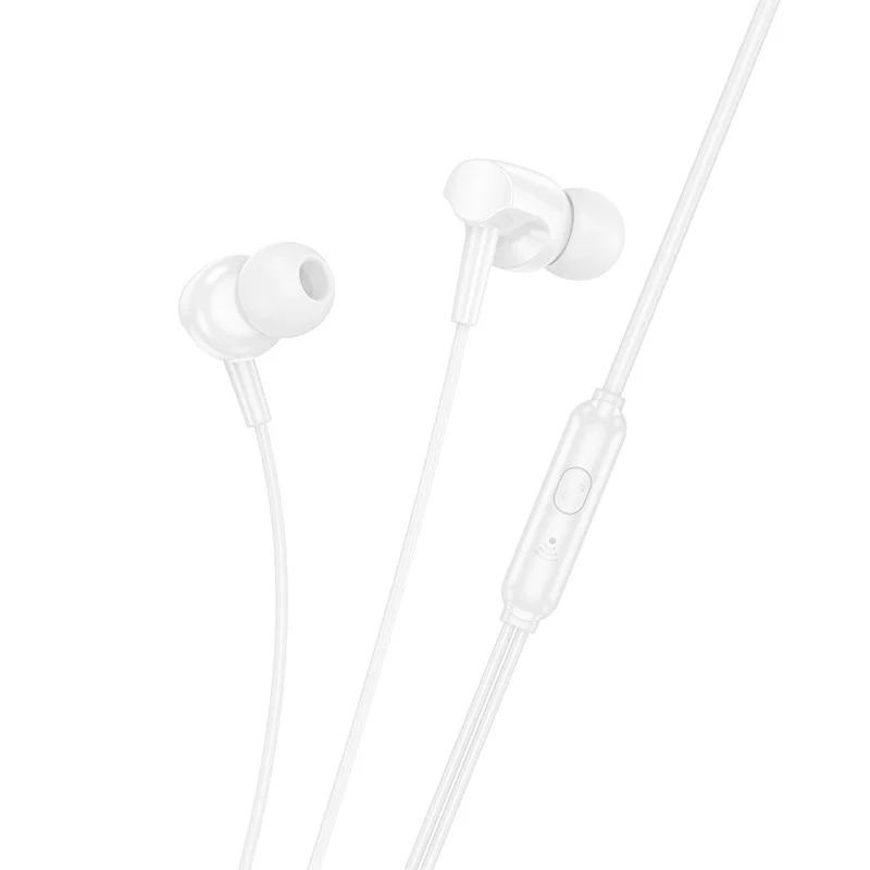 Hands Free Hoco M112 Story Universal Earphones Hi-Fi Stereo 3.5mm Λευκό 1.2m Hands Free Hoco M112 Story Universal Earphones Hi-Fi Stereo 3.5mm Λευκό 1.2m