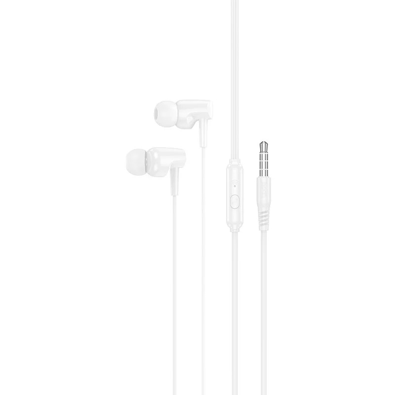 Hands Free Hoco M112 Story Universal Earphones Hi-Fi Stereo 3.5mm Λευκό 1.2m Hands Free Hoco M112 Story Universal Earphones Hi-Fi Stereo 3.5mm Λευκό 1.2m