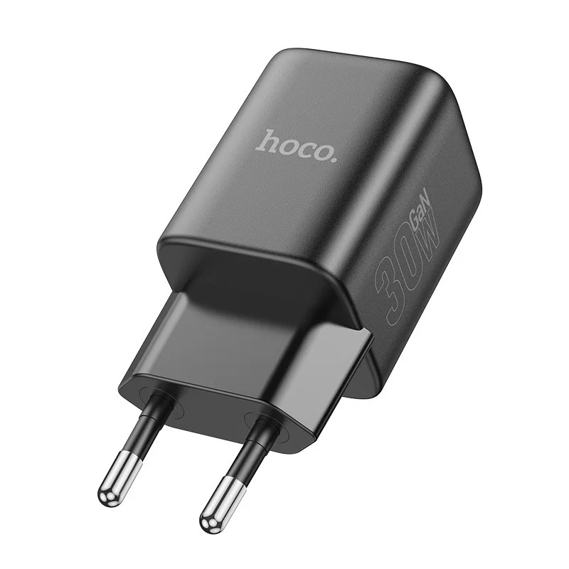 Φορτιστής Ταξιδίου Hoco N43 Vista με USB PD30W GaN Tech Small Size Μαύρος Φορτιστής Ταξιδίου Hoco N43 Vista με USB PD30W GaN Tech Small Size Μαύρος