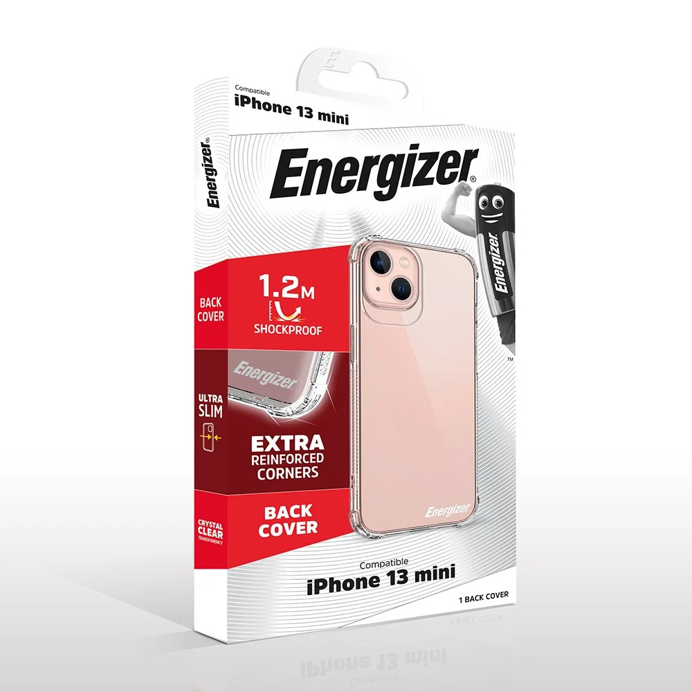 Θήκη Shockproof Hardcase Ultra Slim Energizer για Apple iPhone 13 mini Διάφανο Θήκη Shockproof Hardcase Ultra Slim Energizer για Apple iPhone 13 mini Διάφανο