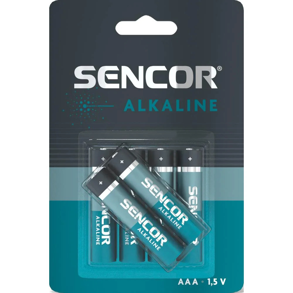 Μπαταρία Αλκαλική Sencor SBA LR03 size AAA 4+2τμχ Μπαταρία Αλκαλική Sencor SBA LR03 size AAA 4+2τμχ