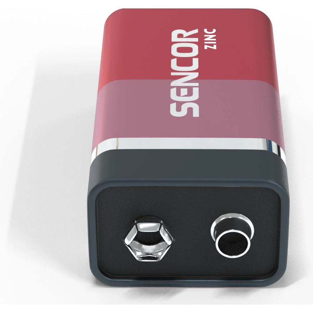 Μπαταρία Sencor SBA 6F22 Zinc-Carbon 9V Μπαταρία Sencor SBA 6F22 Zinc-Carbon 9V