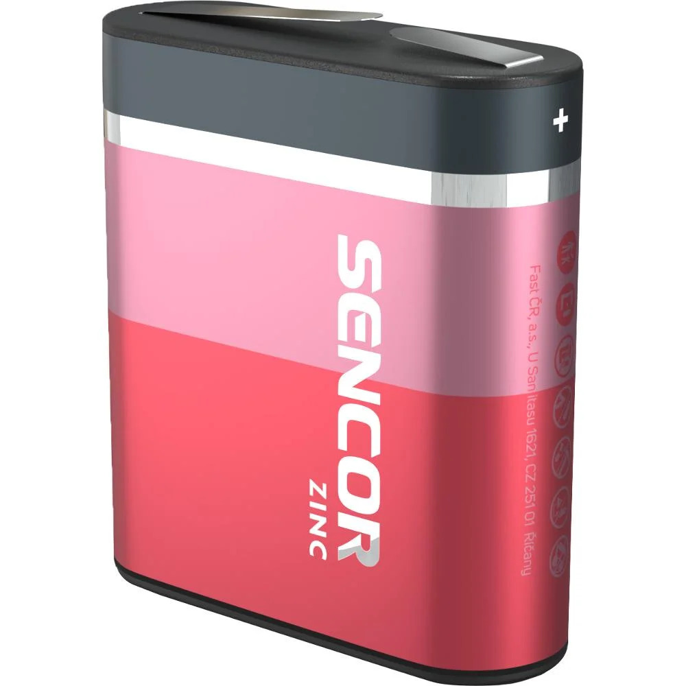 Μπαταρία Μαγγανίου Zinc Carbon Sencor SBA 3R12 4,5V 1τμχ Μπαταρία Μαγγανίου Zinc Carbon Sencor SBA 3R12 4,5V 1τμχ