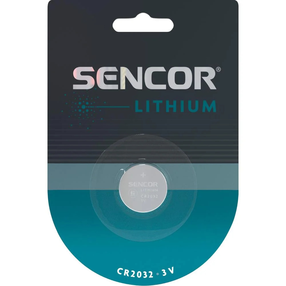 Buttoncell Lithium Sencor SBA CR2032 Τεμ. 1 Buttoncell Lithium Sencor SBA CR2032 Τεμ. 1