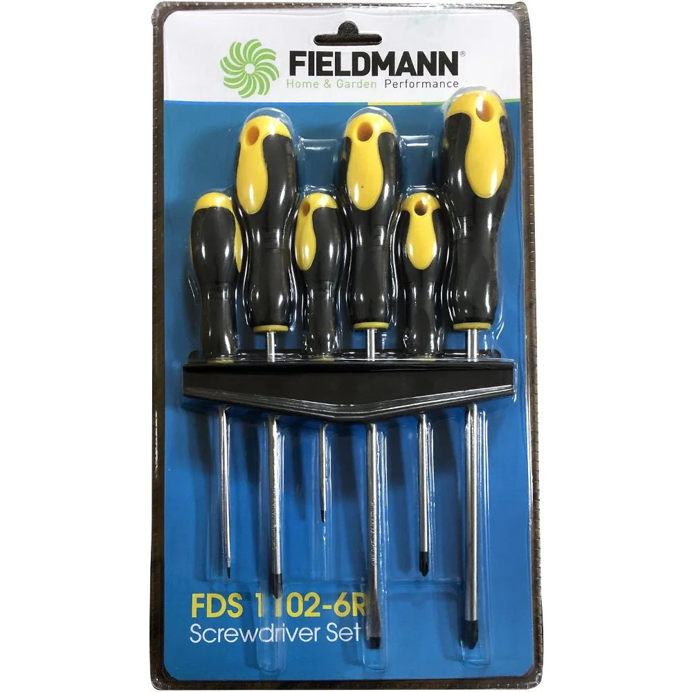 Σετ Κατσαβίδια Fieldmann FDS 1102-6R με Βάση Τοποθέτησης 6 Τεμ. Σετ Κατσαβίδια Fieldmann FDS 1102-6R με Βάση Τοποθέτησης 6 Τεμ.