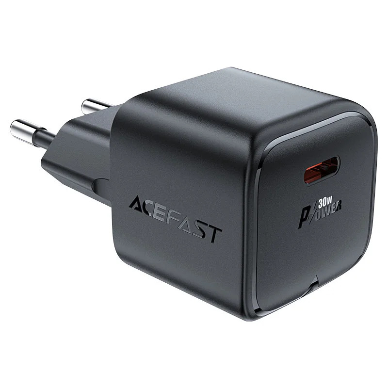 Φορτιστής Ταξιδίου Acefast A77 Fast Charging USB-C Mini PD30W GaN Μαύρο Φορτιστής Ταξιδίου Acefast A77 Fast Charging USB-C Mini PD30W GaN Μαύρο