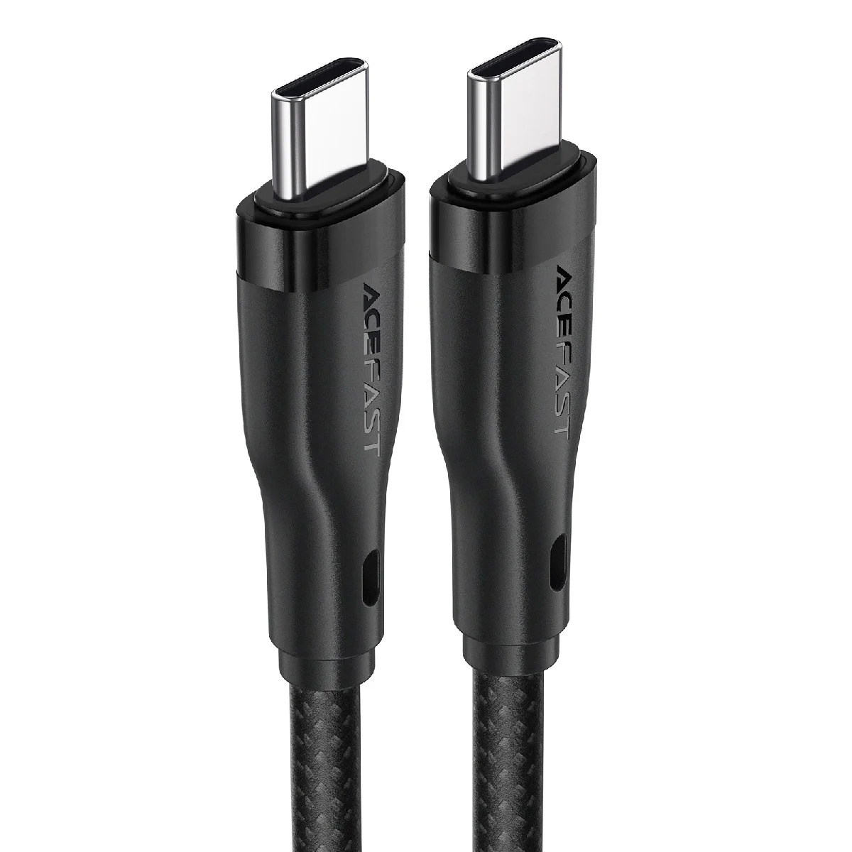 Καλώδιο σύνδεσης Acefast C8-03 USB-C σε USB-C 60W Braided Μαύρο 1.2m Καλώδιο σύνδεσης Acefast C8-03 USB-C σε USB-C 60W Braided Μαύρο 1.2m