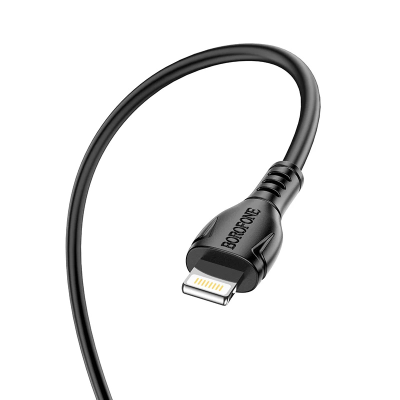 Καλώδιο Borofone BX51 Triumph USB-C σε Lightning 12W 2.4A Μαύρο 1m Καλώδιο Borofone BX51 Triumph USB-C σε Lightning 12W 2.4A Μαύρο 1m
