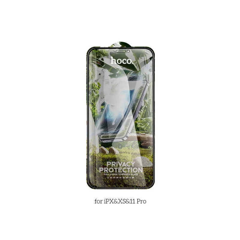 Tempered Glass Hoco G11 30 Μοίρες Privacy Angle Anti-Scratcht, Anti-Fingerprint 0.33mm για Apple iPhone X/XS/11 Pro 5τεμ. Tempered Glass Hoco G11 30 Μοίρες Privacy Angle Anti-Scratcht, Anti-Fingerprint 0.33mm για Apple iPhone X/XS/11 Pro 5τεμ.