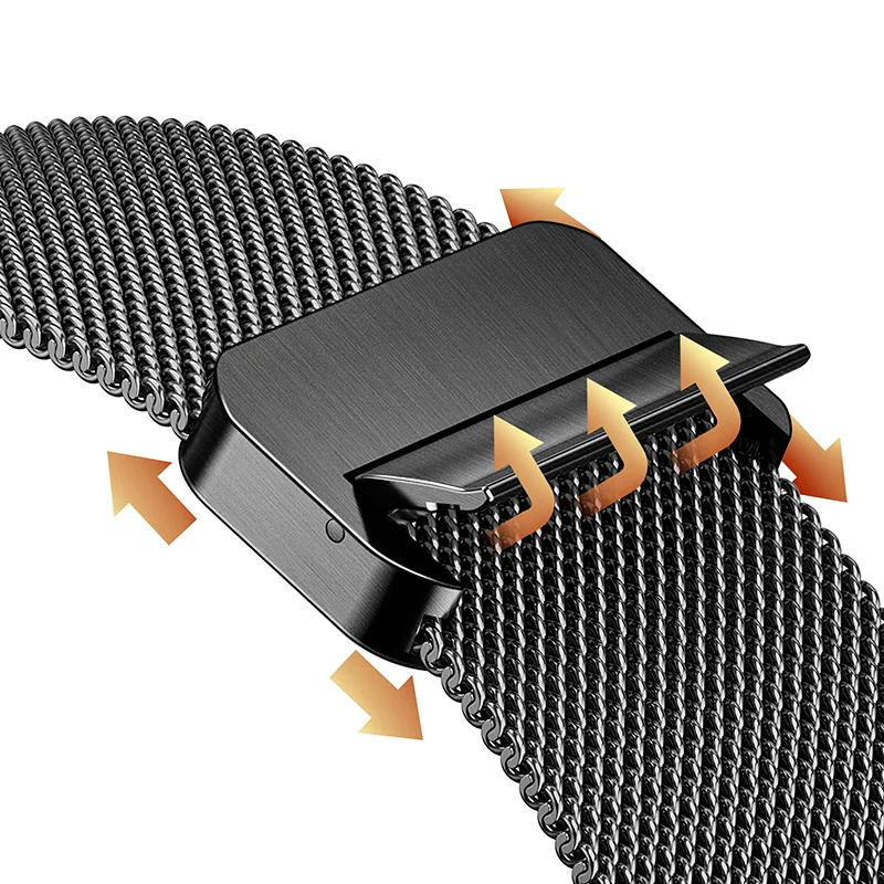 Watchband Hoco WA26 42/44/45/49mm Stainless Steel + Strong Magnetic για Apple Watch series 1/2/3/4/5/6/7/8/9/SE/SE2/Ultra/Ultra2 Μαύρο Watchband Hoco WA26 42/44/45/49mm Stainless Steel + Strong Magnetic για Apple Watch series 1/2/3/4/5/6/7/8/9/SE/SE2/Ultra/Ultra2 Μαύρο