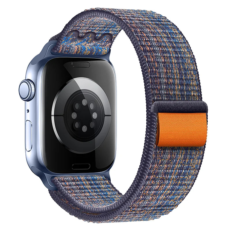 Watchband Hoco WA25 38/40/41mm Nylon Strap για Apple Watch series 1/2/3/4/5/6/7/8/9/SE/SE2 Royal Blue and Orange Watchband Hoco WA25 38/40/41mm Nylon Strap για Apple Watch series 1/2/3/4/5/6/7/8/9/SE/SE2 Royal Blue and Orange