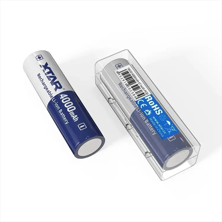 Επαναφορτιζόμενη Μπαταρία Βιομηχανικού Τύπου, Xtar 18650 Li-ion 3.6V 4000mAh 10A με Κύκλωμα Προστασίας Επαναφορτιζόμενη Μπαταρία Βιομηχανικού Τύπου, Xtar 18650 Li-ion 3.6V 4000mAh 10A με Κύκλωμα Προστασίας