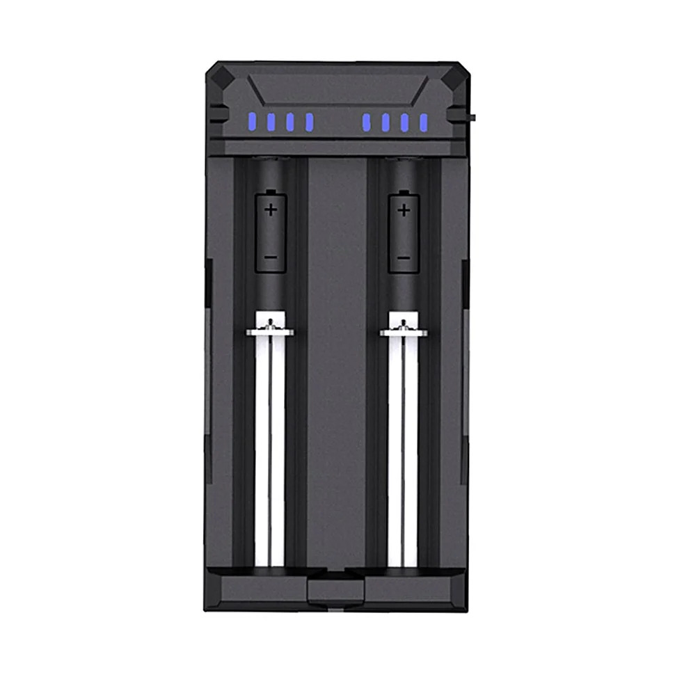 Φορτιστής Μπαταριών Βιομηχανικού Τύπου Xtar FC2 USB-C, 2 Θέσεων με Ένδειξη Φόρτισης για Μπαταρίες από 10440 έως 22650 Φορτιστής Μπαταριών Βιομηχανικού Τύπου Xtar FC2 USB-C, 2 Θέσεων με Ένδειξη Φόρτισης για Μπαταρίες από 10440 έως 22650