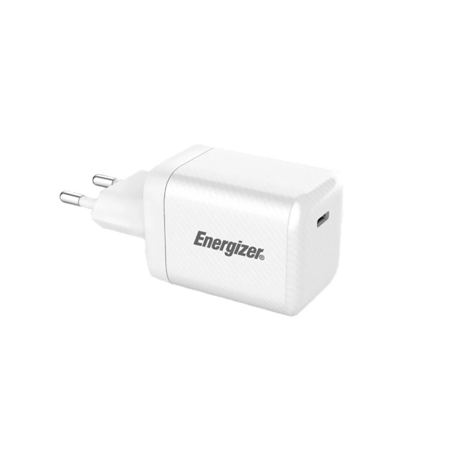 Φορτιστής Ταξιδίου Energizer Fast Charge με USB-C PD45W Λευκός Φορτιστής Ταξιδίου Energizer Fast Charge με USB-C PD45W Λευκός